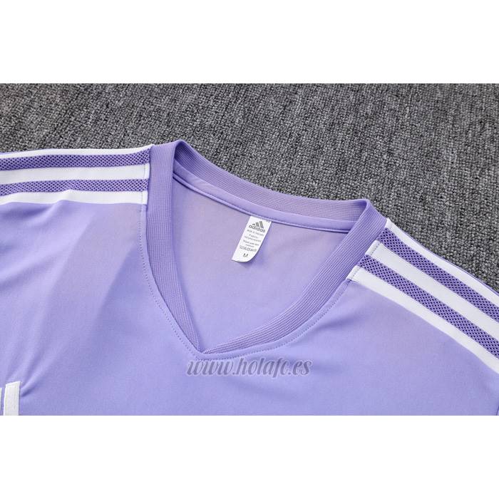 Chandal del Real Madrid Manga Corta 2022-2023 Purpura